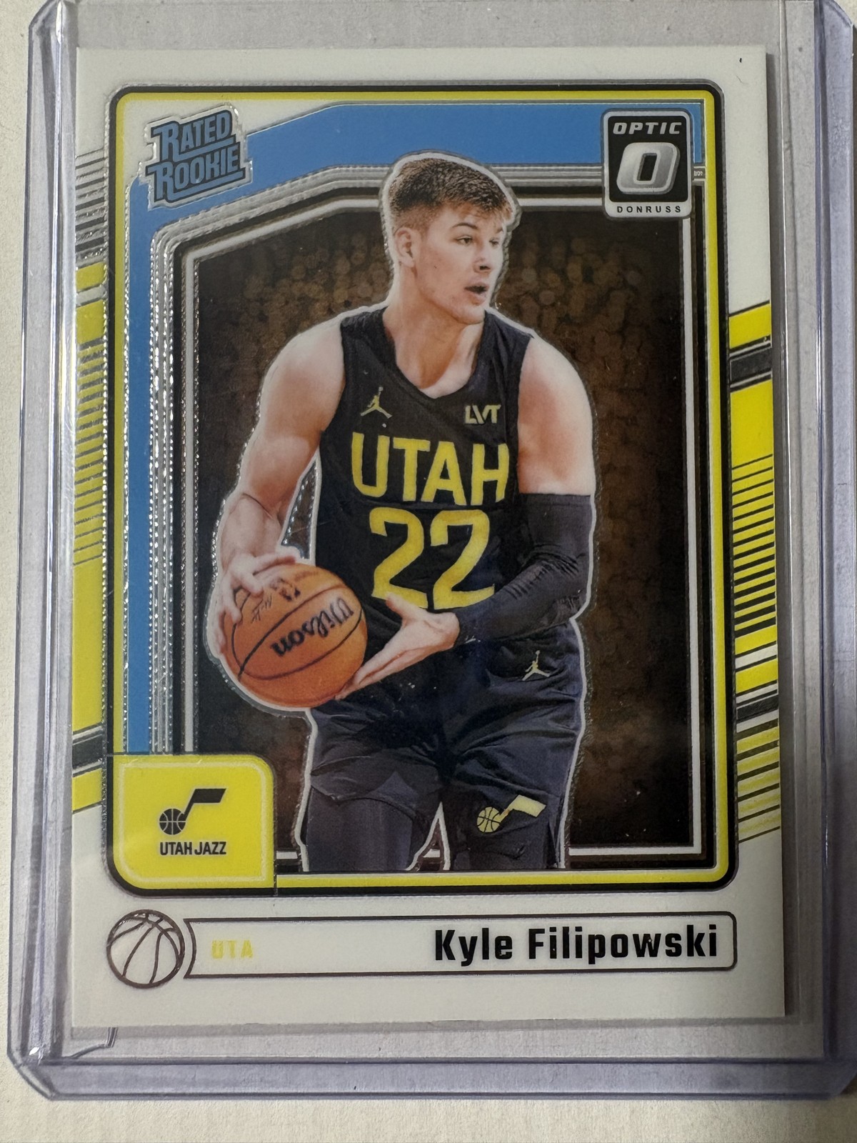 2024-25 Panini Donruss Optic - Rated Rookie Kyle Filipowski #300 (RC)