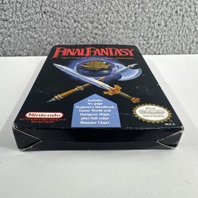 Final Fantasy (Nintendo system) COMPLETE NES GAME & BOX & MAP & MANUAL - TESTED