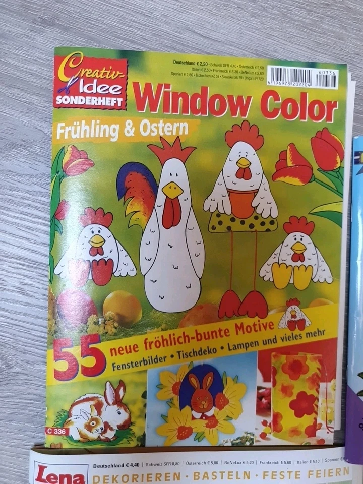 Window Color Hefte/Bücher 5 Stück, Thema Frühling/Ostern - Bild 2 von 4