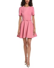 Oscar De La Renta Flare Skirt Mini Dress Women's
