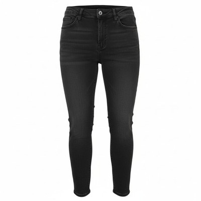 American Eagle Outfitters Curvy Super Hi-Rise Jeans Damen W30 Schwarz