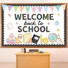 64 PCS Composition Notebook Classroom Decor Welcome Back to School Bulletin B...