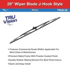 American Motorhome RV Tru Vision 28" J Hook Wiper Blade wt8-28