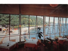 Cartolina Milazzo Ristorante e Lido Cirucco interno sala spiaggia anni '70