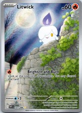 Litwick Illustration Rare SV White Flare 101/086 NM on eBay