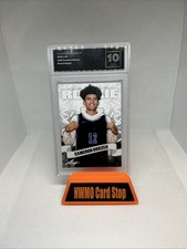 2025 Leaf #06 Cameron Boozer Priced Rookie Gem Mnit 10