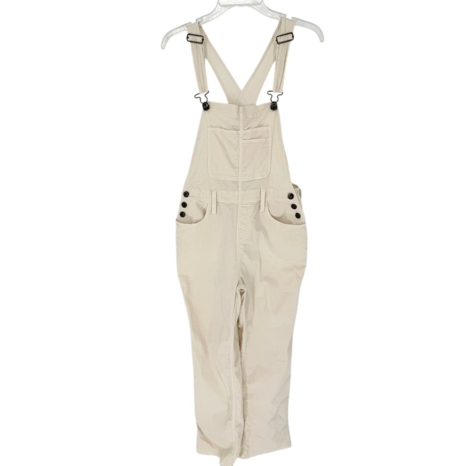 Carve Designs Jason Cord Overall In Cement Cream Ivory Size 2 Outdoor Gorpcore
