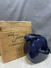Vintage Fiestaware Fiesta Large Disk Cobalt Blue Pitcher Water Drinks With Box