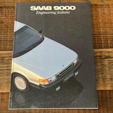 Saab 9000 Engineering Features Brochure- Excellent Condition