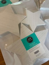 Chalk Couture Star Wood Cutouts, 3 sets of 3 packs- New in original packing