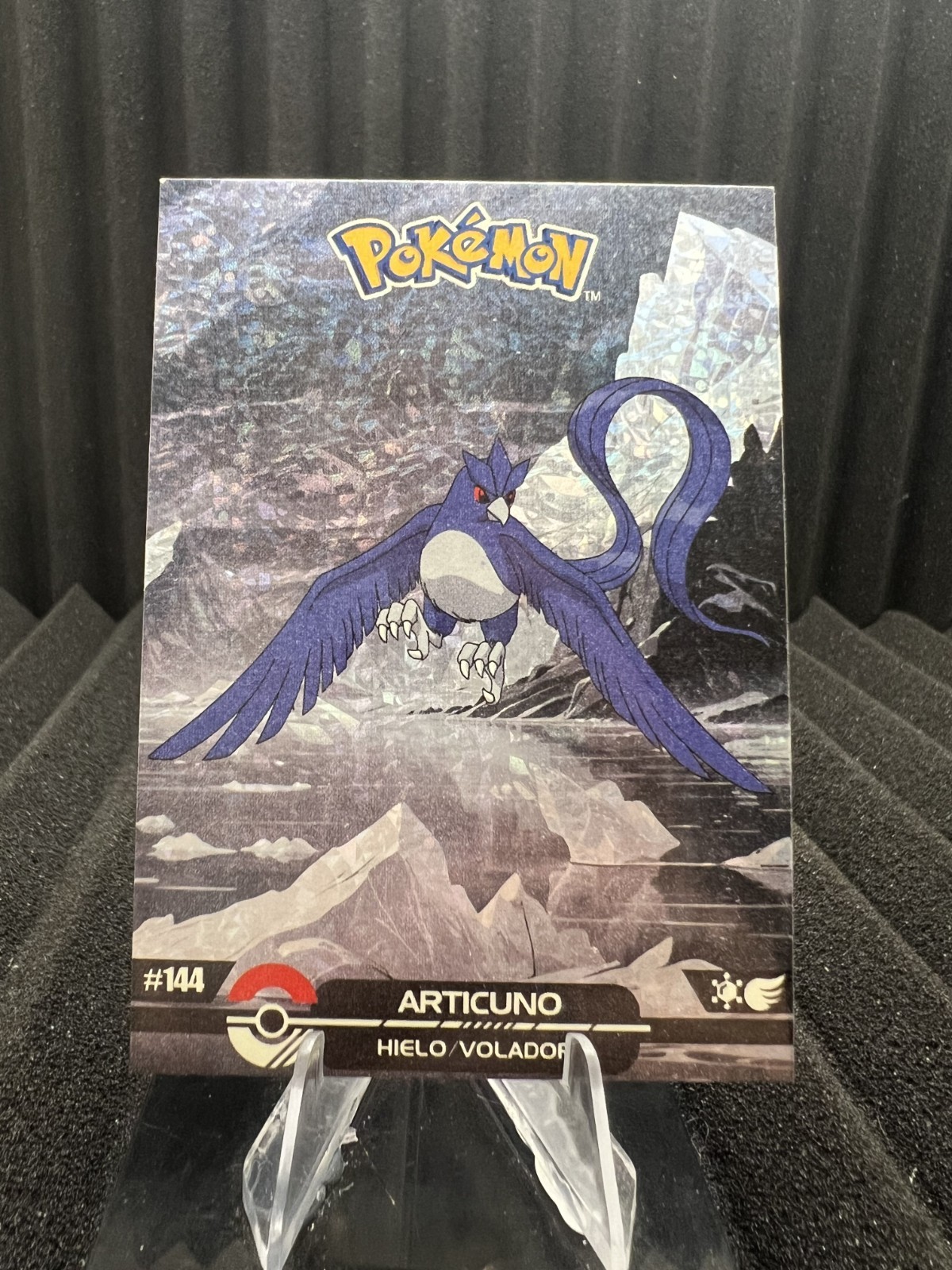 Articuno #144 - Cracked Ice Holo - Crystal Dark Black 2025 - Pokemon Card