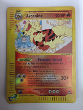 Pokémon TCG Arcanine 2/147 Aquapolis Reverse Holo Rare WOTC 2003 Vintage on eBay