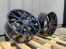 VW Golf Caddy Seat Audi A3 A4 A6 TT x4 19" S3 2025 Style Alloy Wheels Black