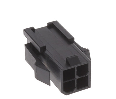 Genuine Molex Mini-Fit Jr 4-Way Plug Housing Panel Mount 46999-0294 100-Pack