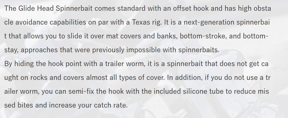 Deps Glide Head Spinnerbait 3/8 oz 16 (6166) - Image 5