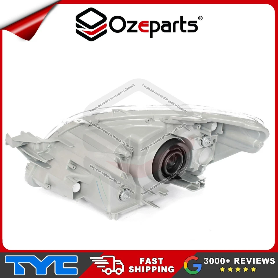 TYC Pair LH+RH Head Light Lamp For Toyota Yaris Sedan NCP93 2006-2016 - image 4 of 4