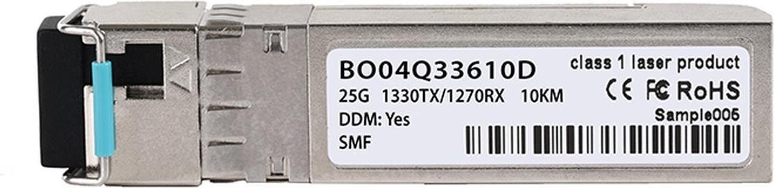 Transceiver SFP28 25G BiDi 10km compatibile Broadcom BlueOptics