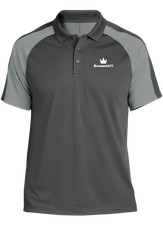 Brunswick Bowling Tournament Polo Gray