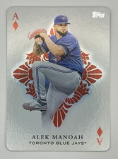 2023 MLB Topps Series 1 All Aces Alek Manoah AA-19 Toronto Blue Jays