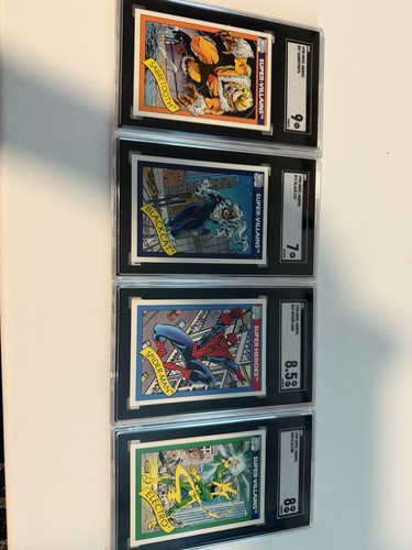 Graded Marvel Cards