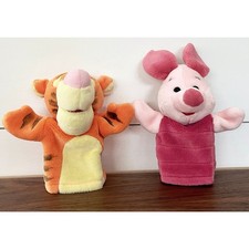 Tigger  Piglet Plush Hand Puppets