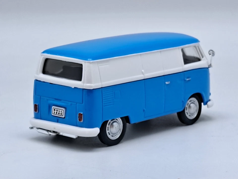 CARARAMA - Van de couleur bleu et blanc - VW T1 Van Samba - 1/43 - CAR60358 - Photo 2/4