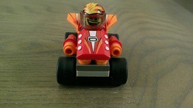 LEGO Racers: Red Bullet (4582) 100% Complete w Minifigures & Instructions