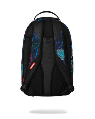 Sprayground Magenta Neon Jungle DLXR Backpack Unisex L Multi