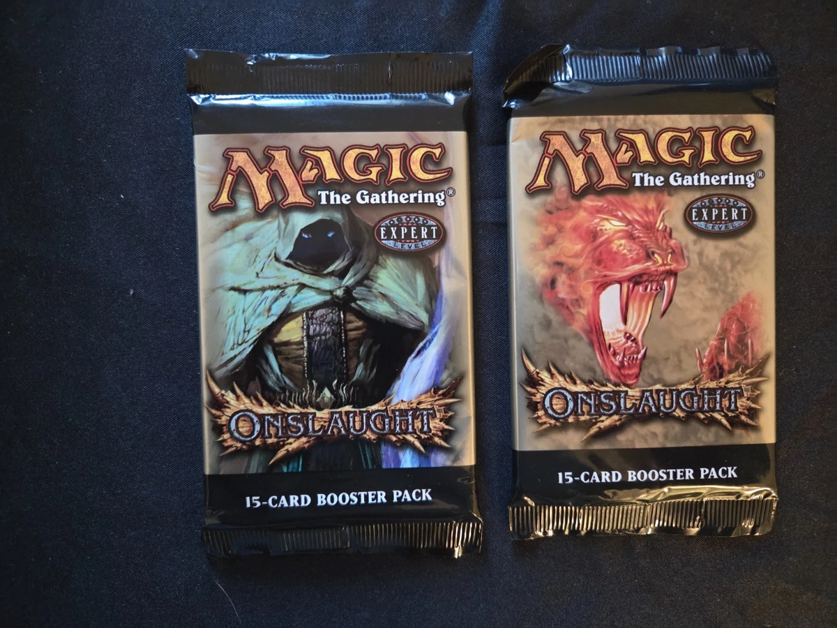 Magic: The Gathering Onslaught Sealed Collectible Card Game Packs