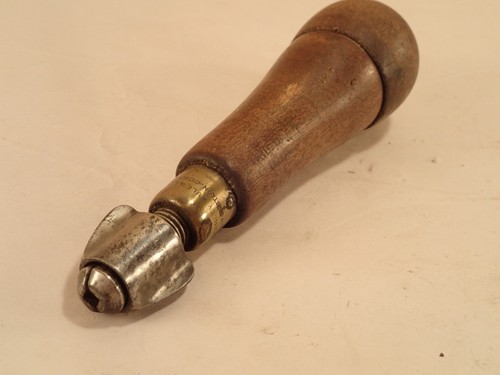 Antikes Stanley Rule & Level Co. Multi-Tool Hartholzgriff mit 9 Bits, 6" lang - Bild 5 von 6