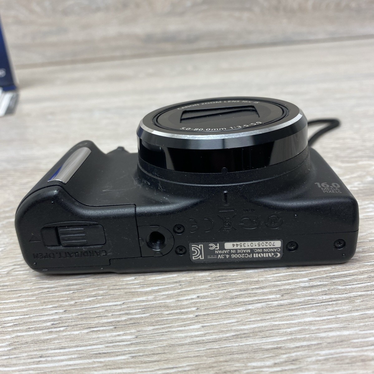 Canon Power Shot SX170 IS Digital Camera 16 MP No Memory Card No