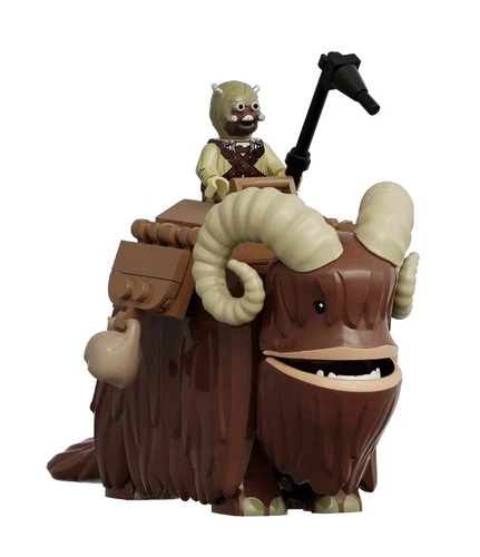 Bantha and Tusken Raider Custom Figures - star wars lego