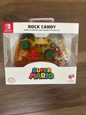 nintendo switch controller super mario rock candy bowser