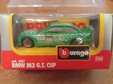 BMW M3 GT CUP. 1993. Bburago. Modellino.