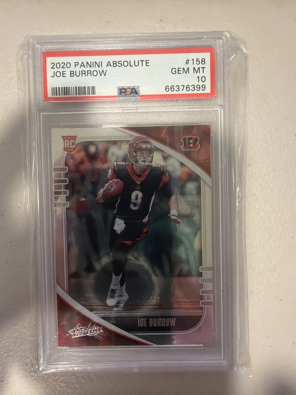 Joe Burrow Panini Absolute #158 Retail
