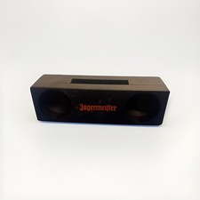 J germeister Passive Phone Speaker Amplifier Dock - Black Rubber Bar Swag Promo