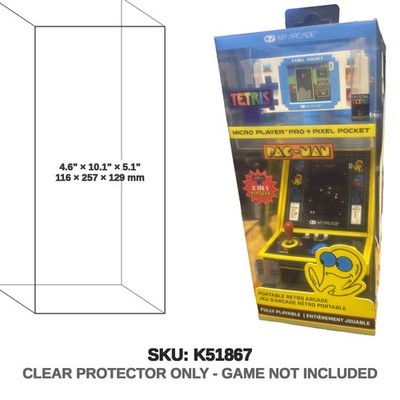 Protector For My Arcade Micro Player Pro + Pixel Pocket Tetris and Pac-Man