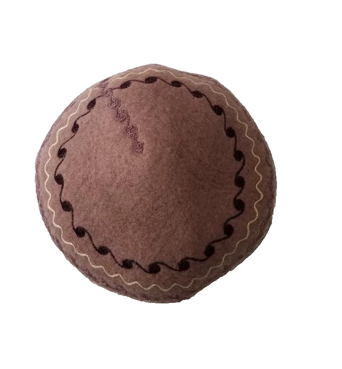 SOMBRERO KIRGUÍS LANA CLIMA FRÍO - CONSTRUCCIÓN DE PRIMERA CALIDAD - HECHO A MANO 23 1/2" Foto 4 de 4