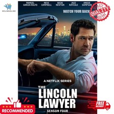 The Lincoln Lawyer Season 4 DVD Complete TV Series Crime Drama English FREESHIP