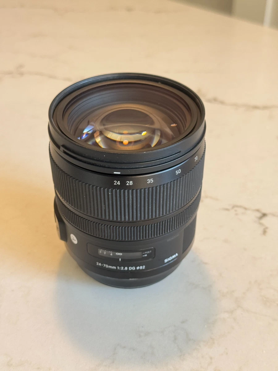 Objectif Sigma Zoom 24-70 Mm D 1:3,5-5,6 D HF – Monture Nikon, Fabriqué Au Japon