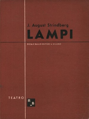 Lampi - J. August Strindberg (Rosa e Ballo Editori) [1944]