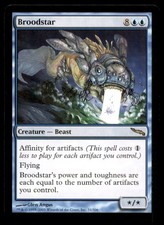 MTG Broodstar LP Light Play Mirrodin [5443]