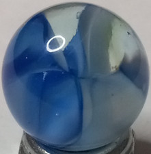 Vintage Vitro Agate Hybrid Cat s Eye Marble .62 MINT 1125.019