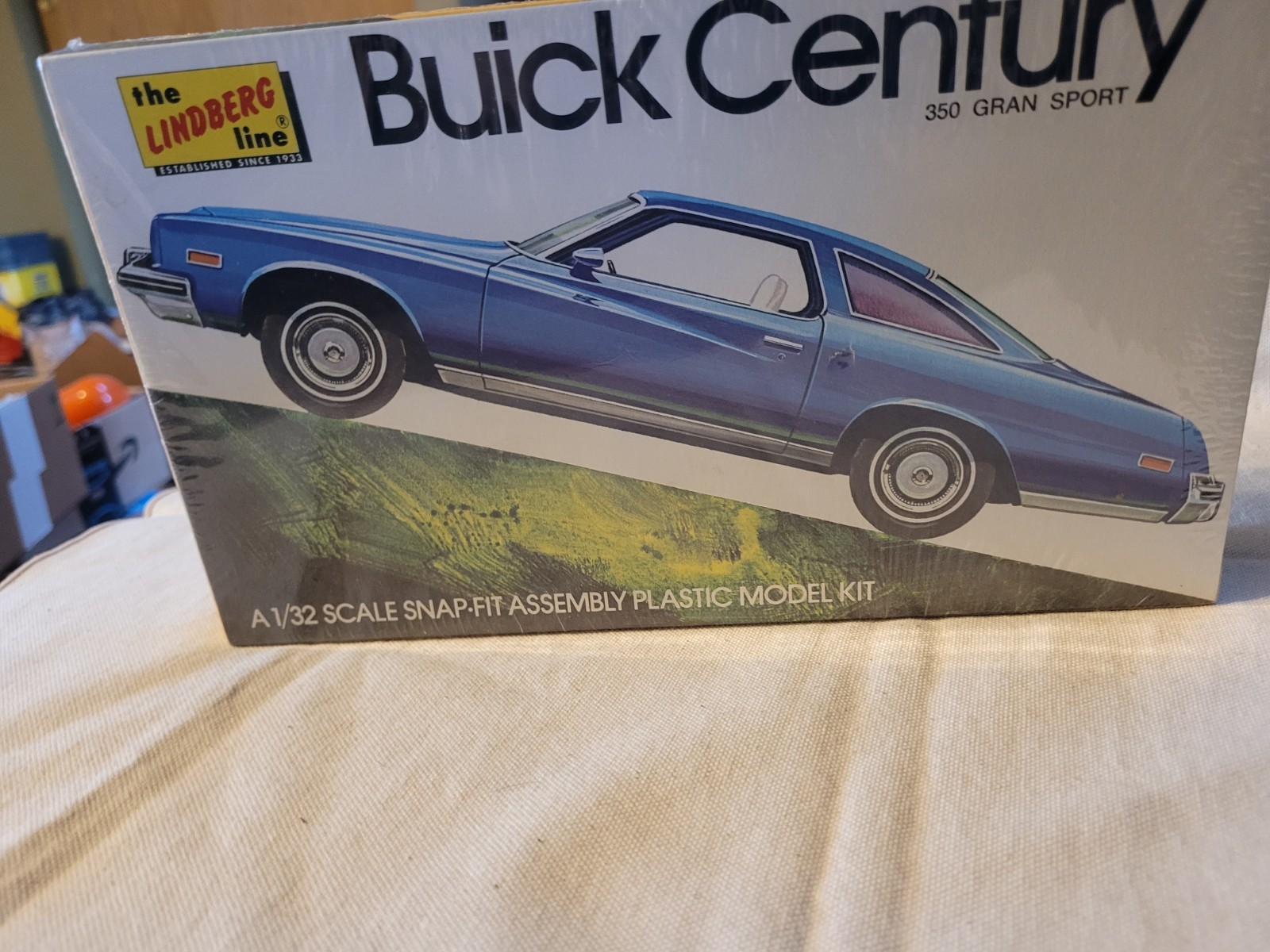 Vintage Lindberg 1974 Buick Century 350 Gran Sport Model Kit#367 Factory Sealed!