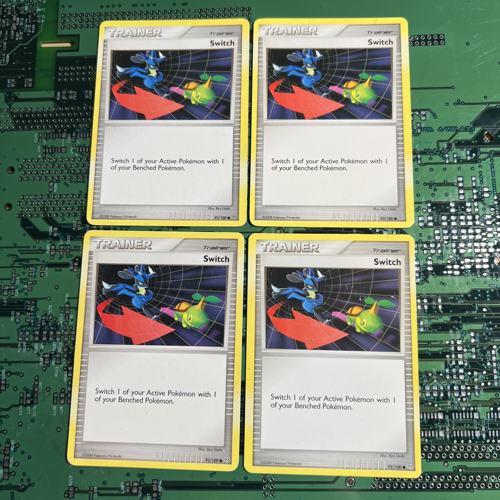 Switch 93/100 Stormfront Pokemon Card Trainer Non-Holo 4