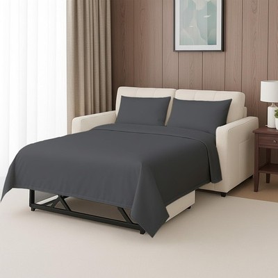 Sleeper Sofa Sheet Set - 4-Piece Full Size Sofa Sheets, Ultra-Soft Double Bru...
