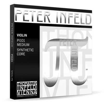 THOMASTIK Peter Infeld Pi Violine Saiten Set PI101 Synthetisch Silber 4-strings