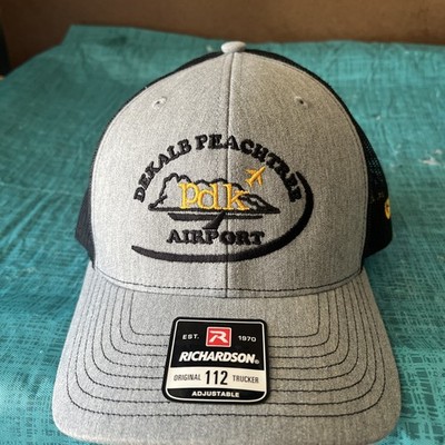 Richardson Original Trucker Hat/ 112/ Adjustable Size/ Dekalb Peachtree Airport