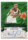 2025 Panini Court Kings Masterstrokes Shawn Kemp
