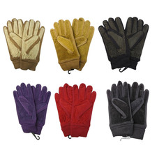 Echt Leder Damen / Herren Winter Handschuhe in 7 Farben warm Winter  M bis XXL